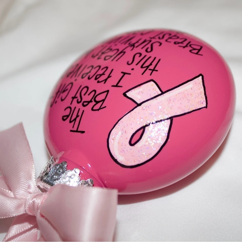 Survivor’s Shining Handmade Ornament: Celebrate Life, Love & Personalization! - Picture 6 of 12